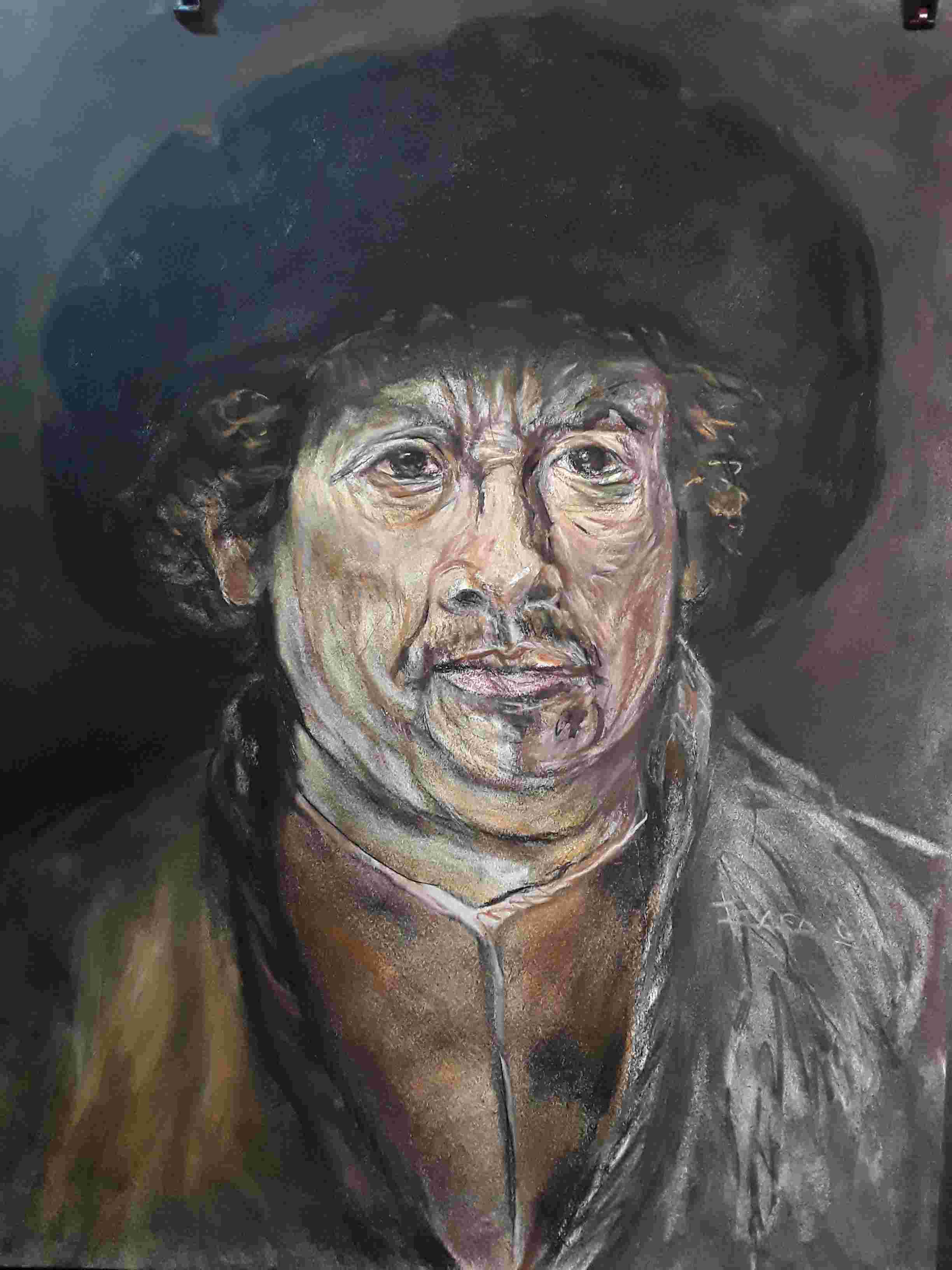 retrato Smells Like Art Smells Like Art