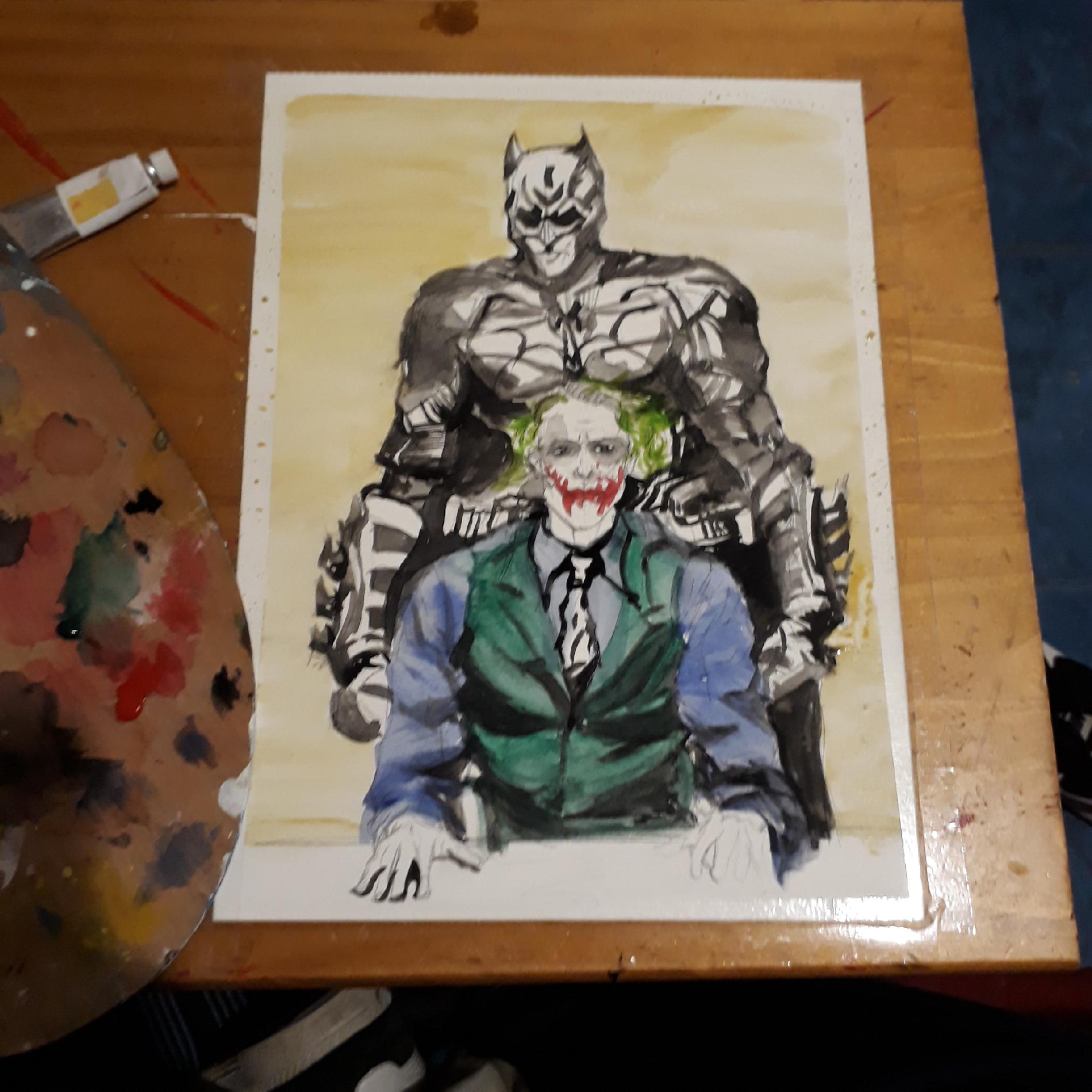 Batman y el joker | Smells Like Art | Smells Like Art